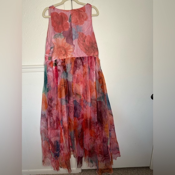 XPluswear Colorful floral Maxi Dress 2XL new with tag - Picture 3 of 8